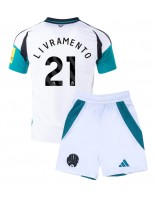 Newcastle United Tino Livramento #21 Tredjedraktsett Barn 2024-25 Korte ermer (+ bukser)